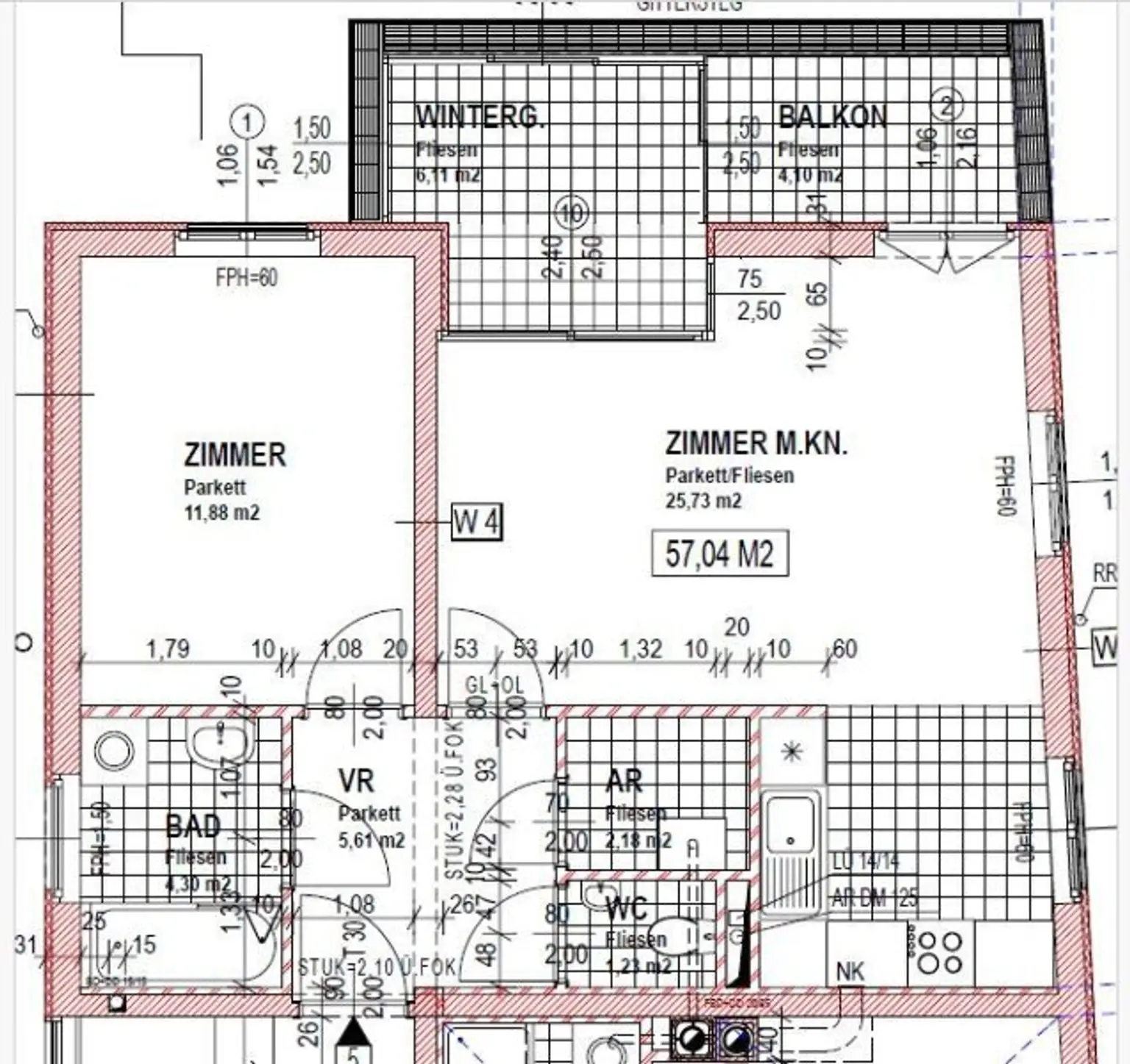 2-Zimmer-Wohnung mit Balkon und Wintergarten, sowie ein opt. Stellplatz und optionaler Möblierung!