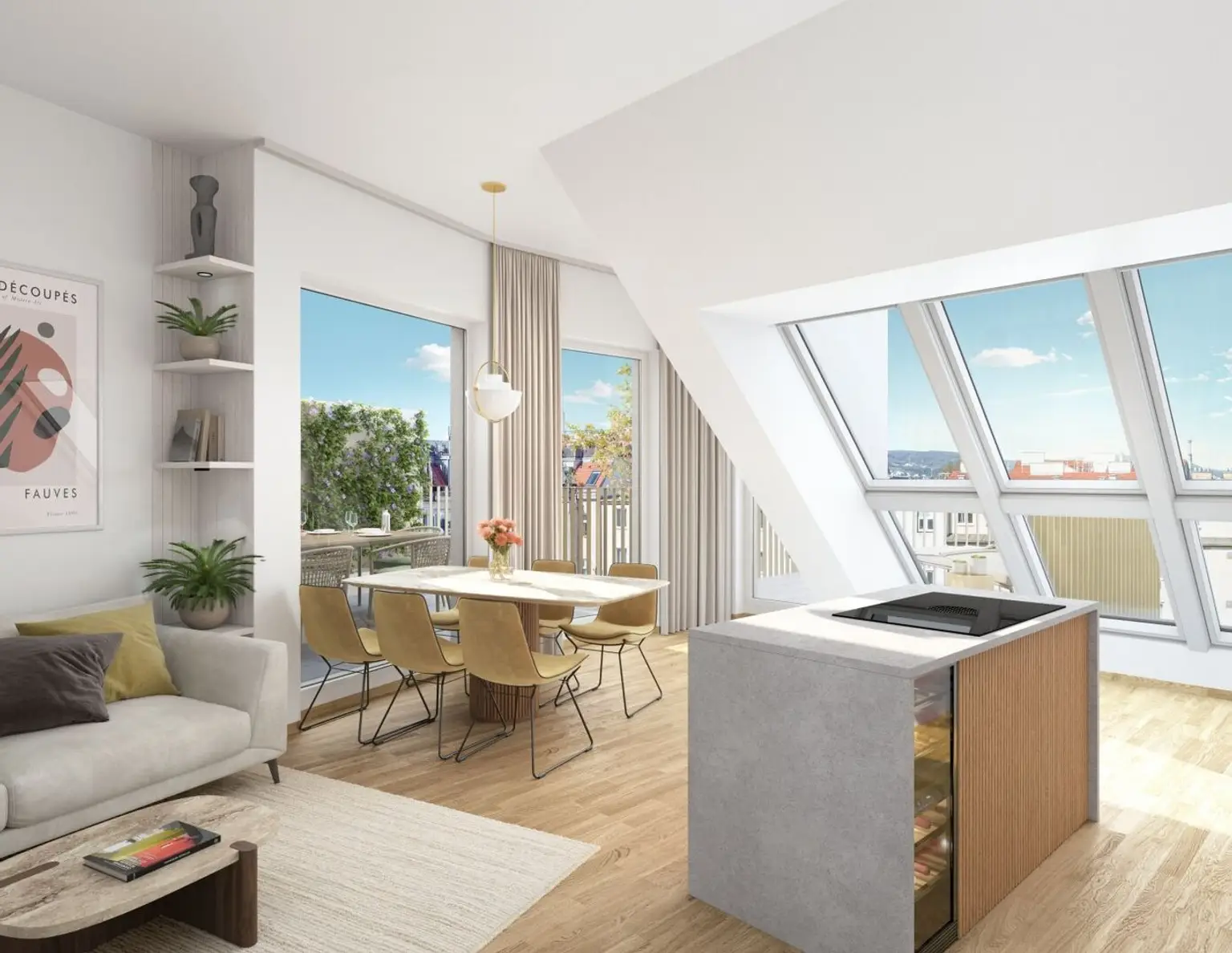 Nachhaltiges Wohnen beim Yppenplatz - Moderne 3-Zimmer-Wohnung mit Loggia