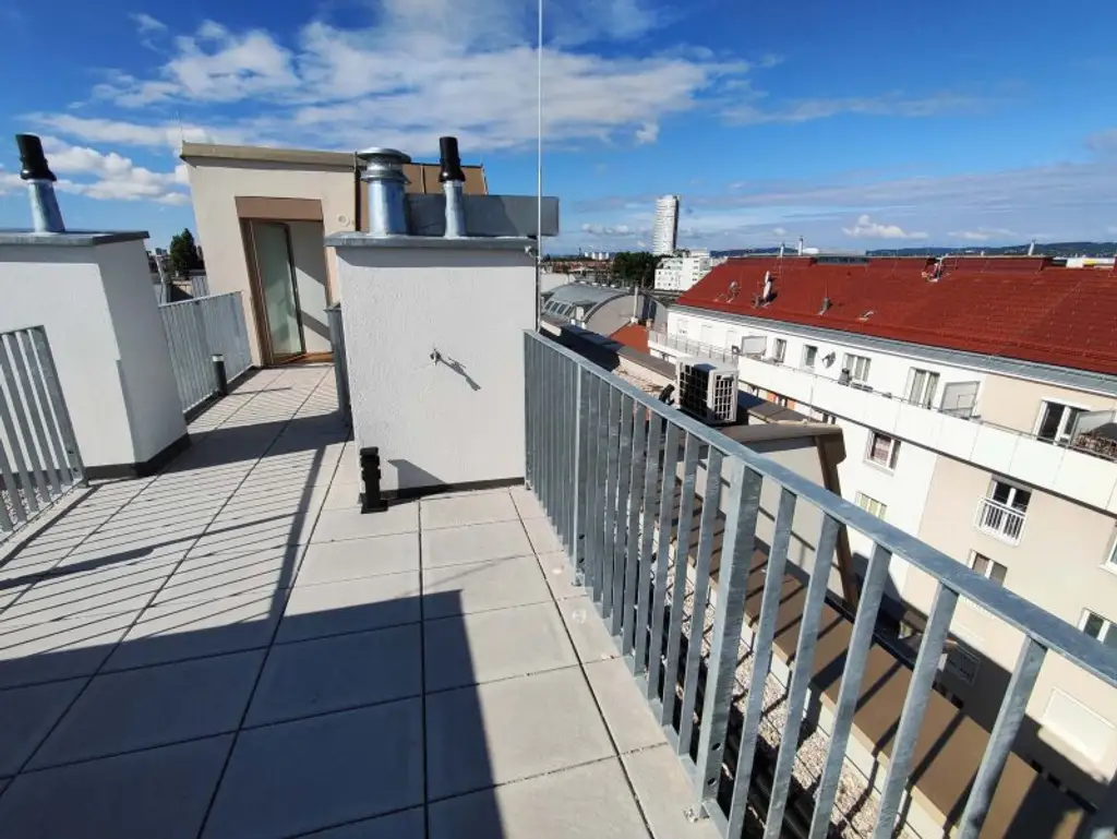 DACHGESCHOß-4-Zimmer-ERSTBEZUG mit Terrasse und privatem Liftzugang! Top 1/40