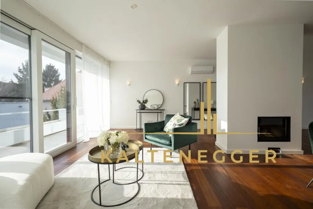 Luxusappartement in Wien-Döbling/Grinzing mit Einliegerwohnung, Terrasse, Pool, Garten und Garage