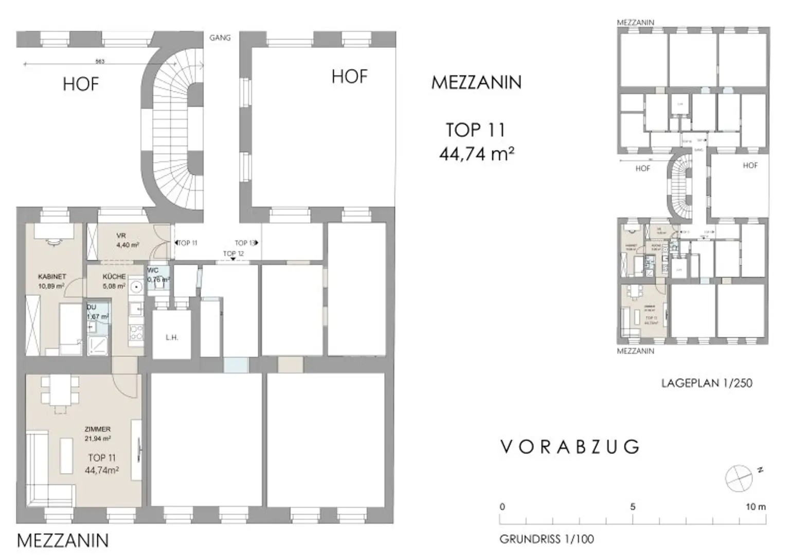Single-Hit in Traumlage des 3. Bezirks! 1,5 Zimmerwohnung mit effizientem Grundriss!