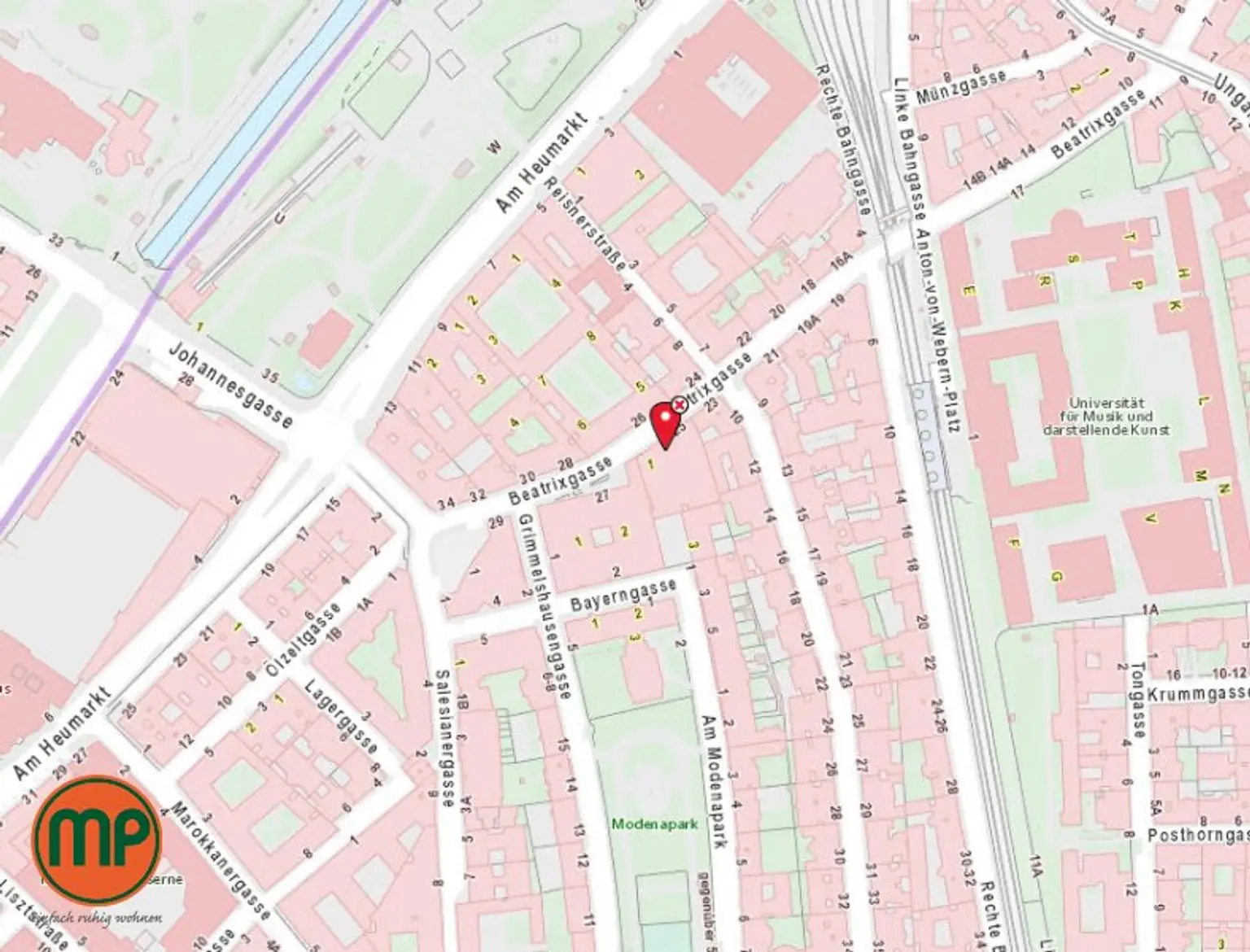 Exklusive Balkonwohnun am Stadtpark - 87m² - Wohnkomfort