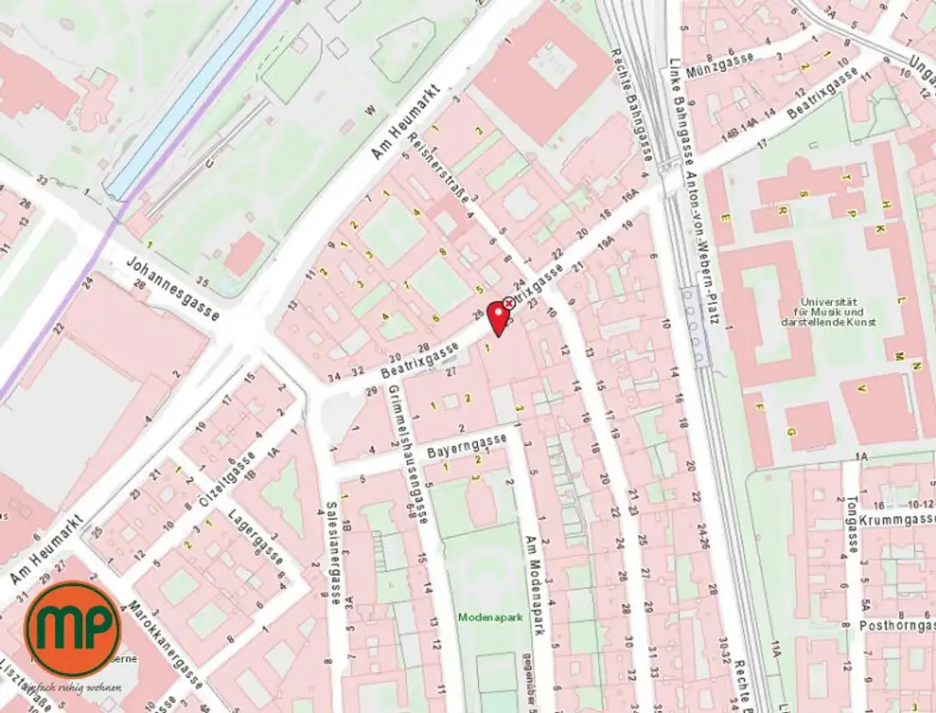 Exklusive Balkonwohnun am Stadtpark - 87m² - Wohnkomfort