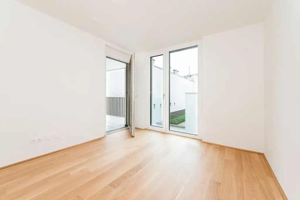 Erstbezug ab Dezember! 2-Zimmer-Balkonwohnung inkl. Stellplatz und Garten zu vermieten!