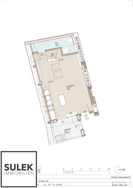Dachgeschoßwohnung im Herzen des 2. Bezirks – 63 m² Wohnkomfort