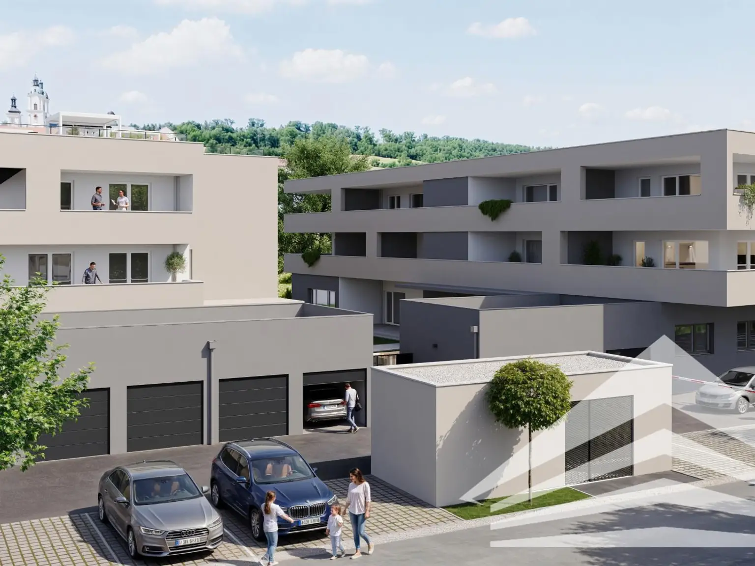 Stiftslichtung St. Florian Visualisierung