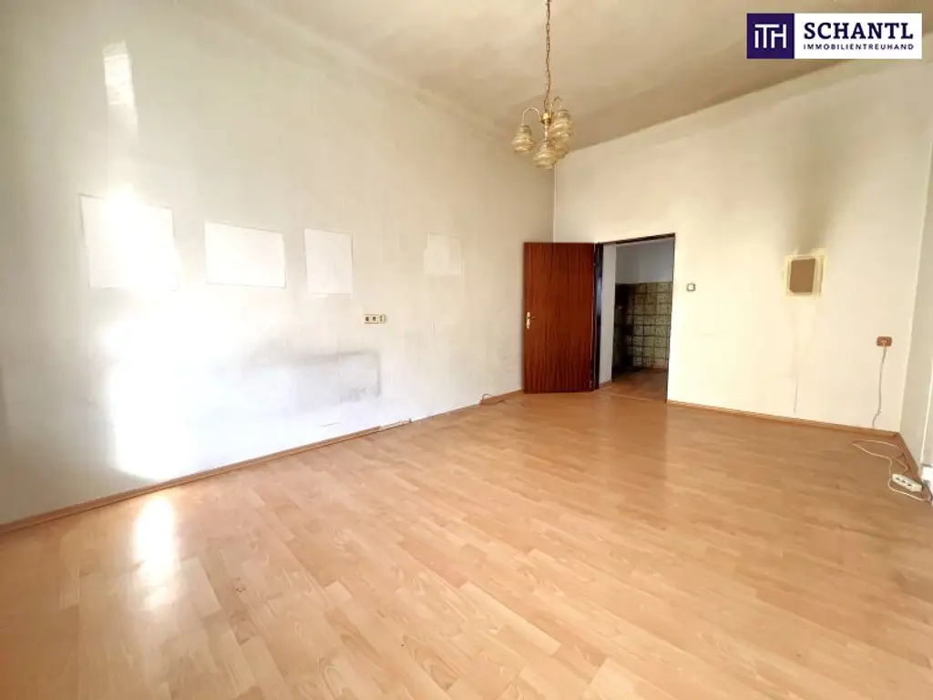 Balkon kommt! – Diese 2-Zimmer-Rarität hat alles: Charme, Licht & Potenzial!