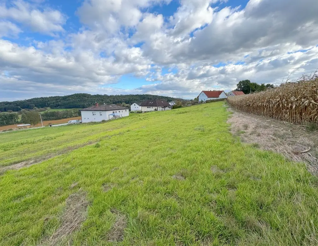 Sonniges Grundstück in BOCKSDORF mit Panoramablick!