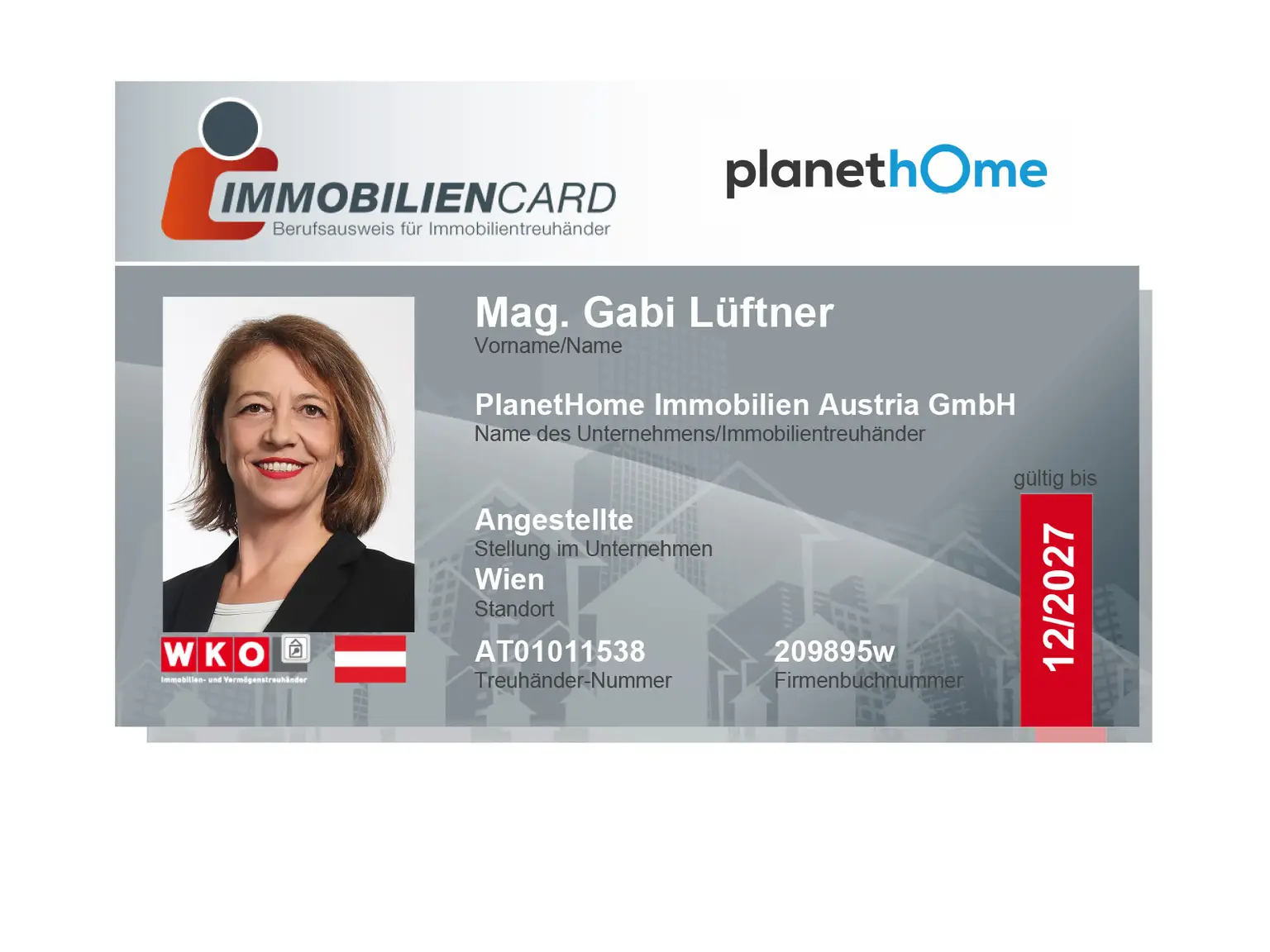 Immobiliencard