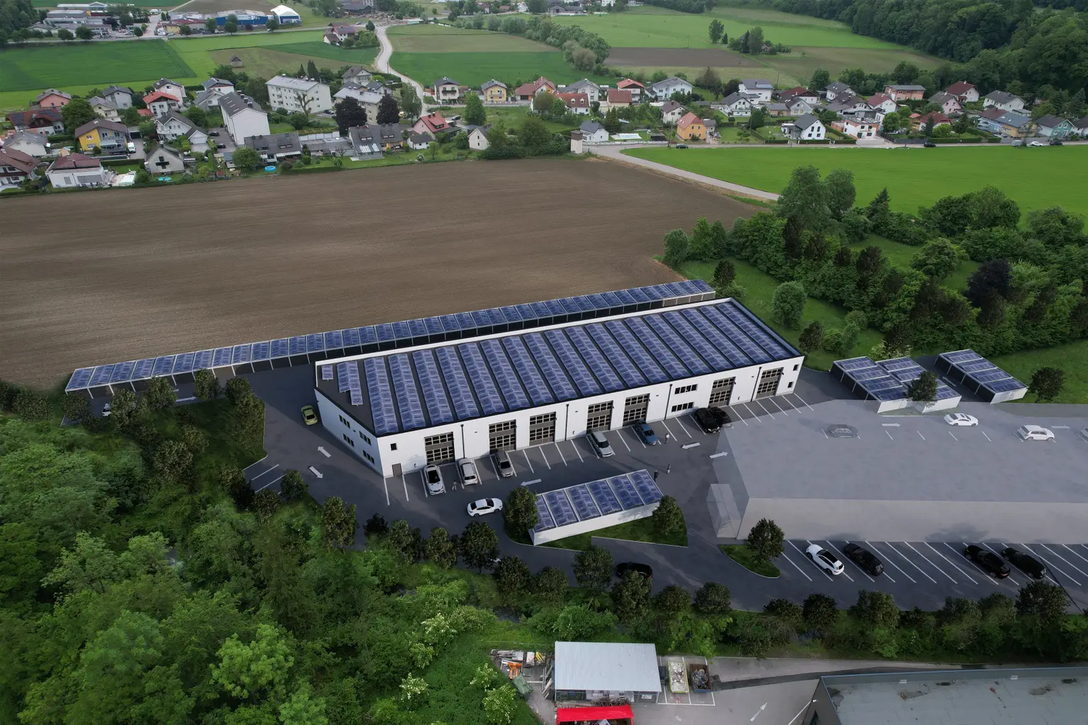 Betriebs-/Produktions- oder Lagerhallen mir Flächen von 59 - 175 m² im Gewerbepark Rüstorf / Johannisthal zu verkaufen (T11c)