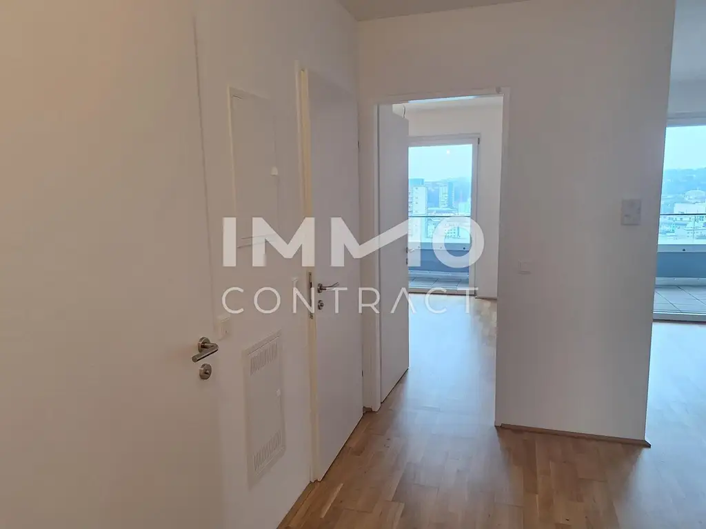 2-Zimmer Wohntraum mit einzigartigem Blick auf Linz!