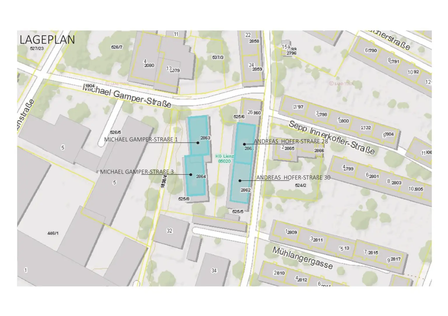 Lageplan_Wohnanlage_A-Hofer-Str_M-Gamper-Str_0