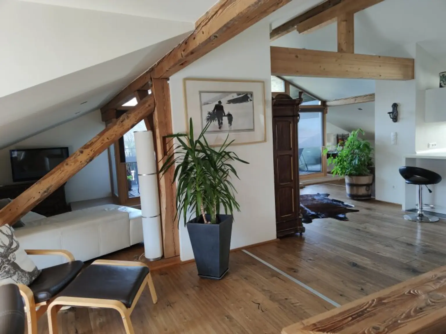 Modernes Penthouse mit Garten und Blick über das Inntal!