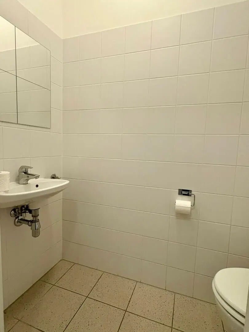 WC mit Handwaschbecken