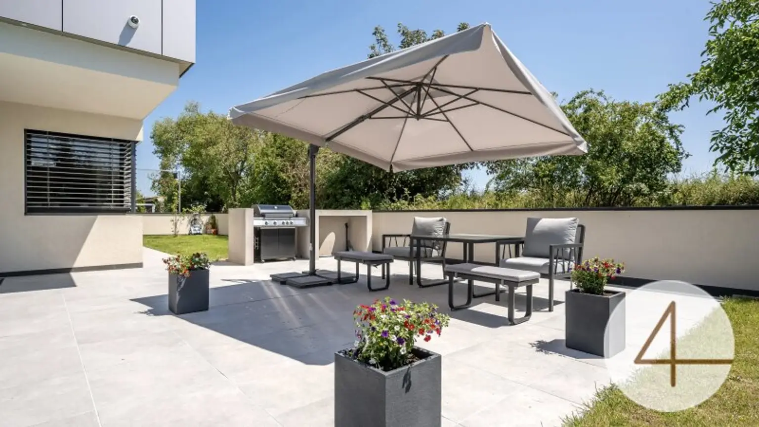 2 premium Villen direkt nebeneinander - mit grünen Weitblick - sonnige Ausrichtung - hochwertige Ausstattung - Salzwasserpool - Garage - Lift