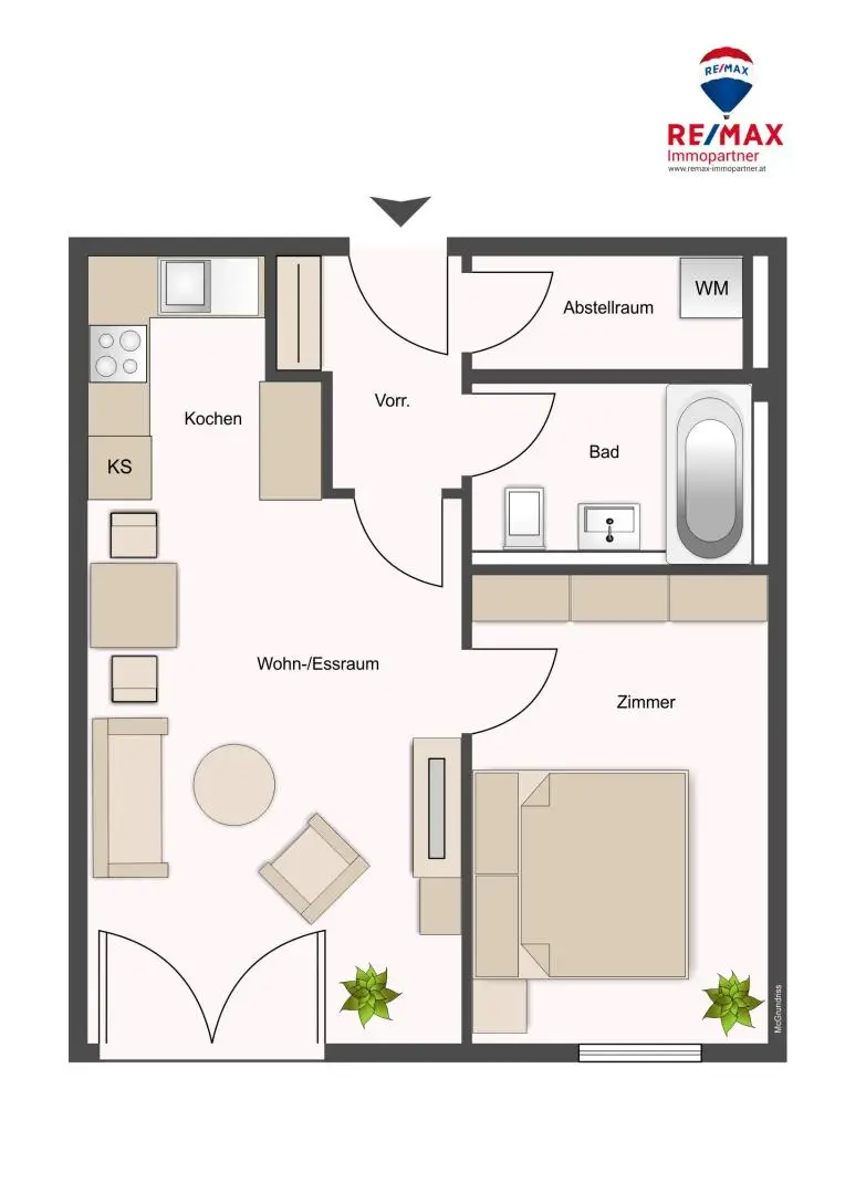 Perfekte Starterwohnung in Zentrumslage – Ideal auch für Anleger