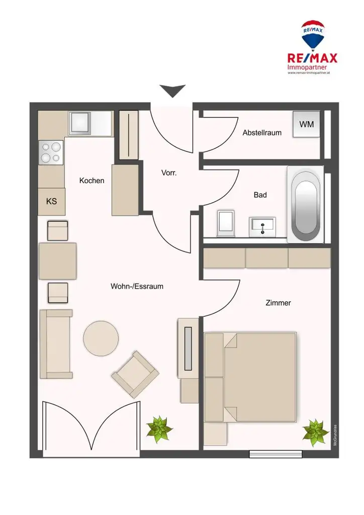 Perfekte Starterwohnung in Zentrumslage – Ideal auch für Anleger