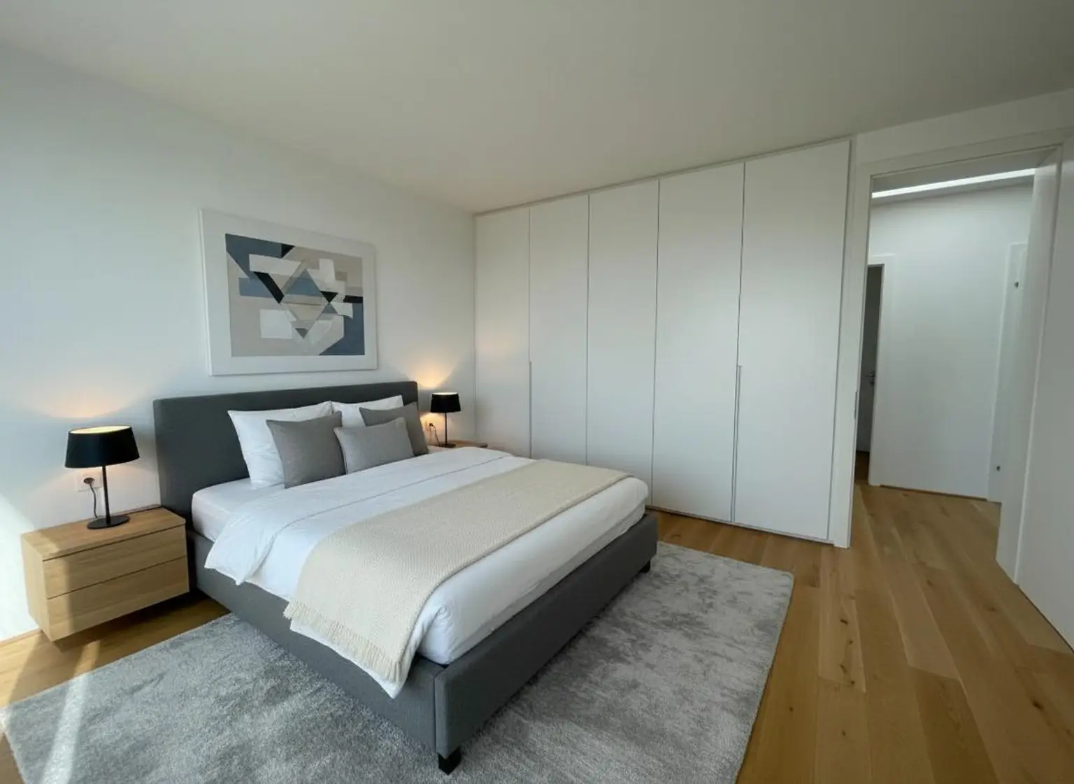 Schlafzimmer - Symbolfoto KI