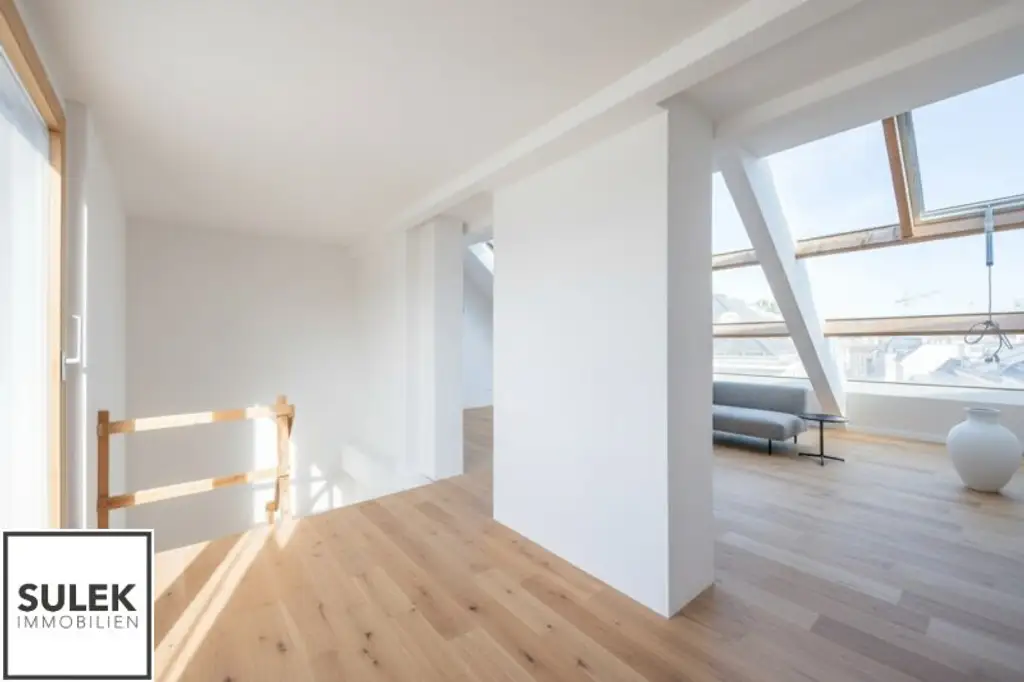 Florianigasse 29: DG-Wohnung nach Wunsch saniert - 3 Zimmer, 2 Terrassen mit Blick auf Maria Treu