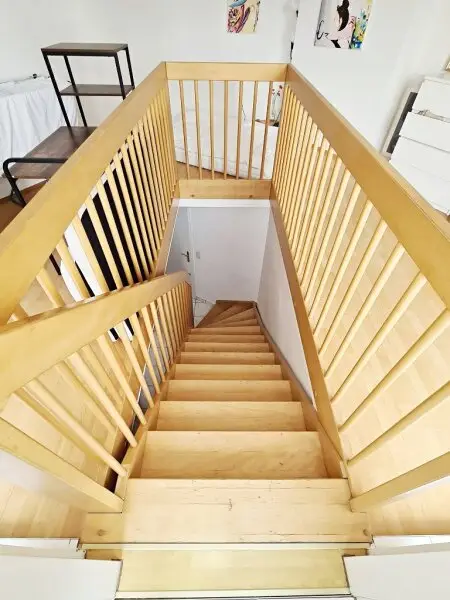 NASCHMARKT-NÄHE, FERNBLICK, 55 m2 Dachgeschoss mit Terrasse, Wohnküche, 1 Zimmer, Galerie, Wannenbad, Parketten, Eggerthgasse