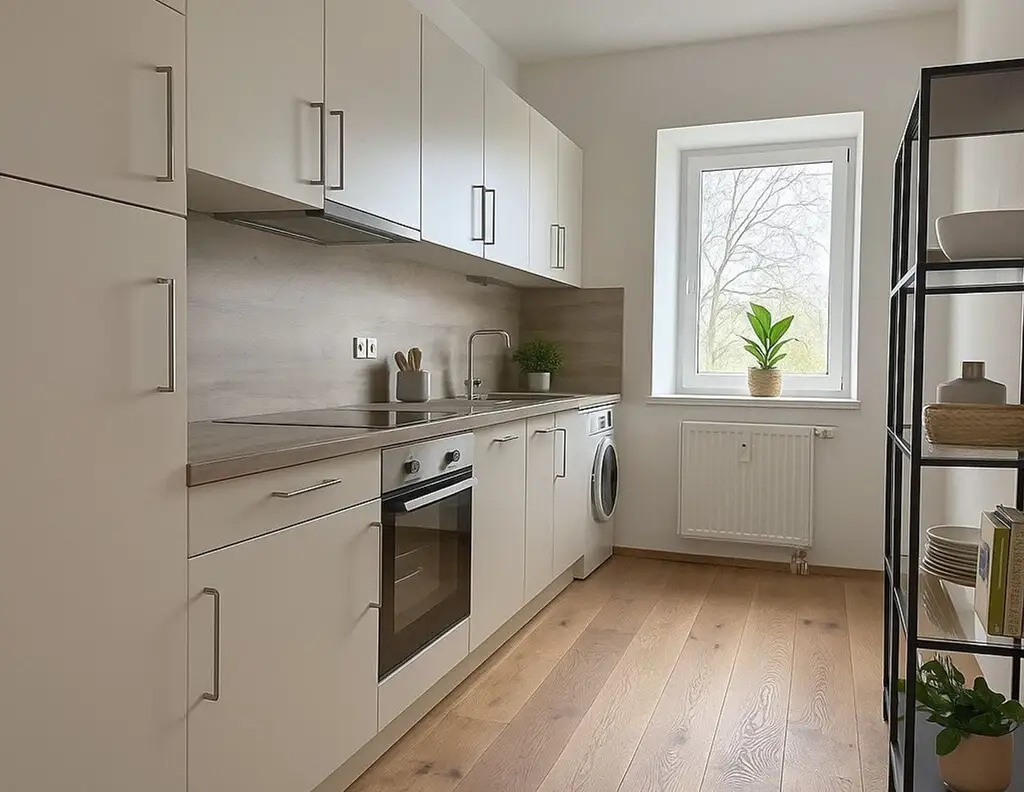 Provisionsfrei / Keine Grunderwerbsteuer!: Feldkirchen - 3-Zimmer-Wohnung im Grünen mit großem Balkon