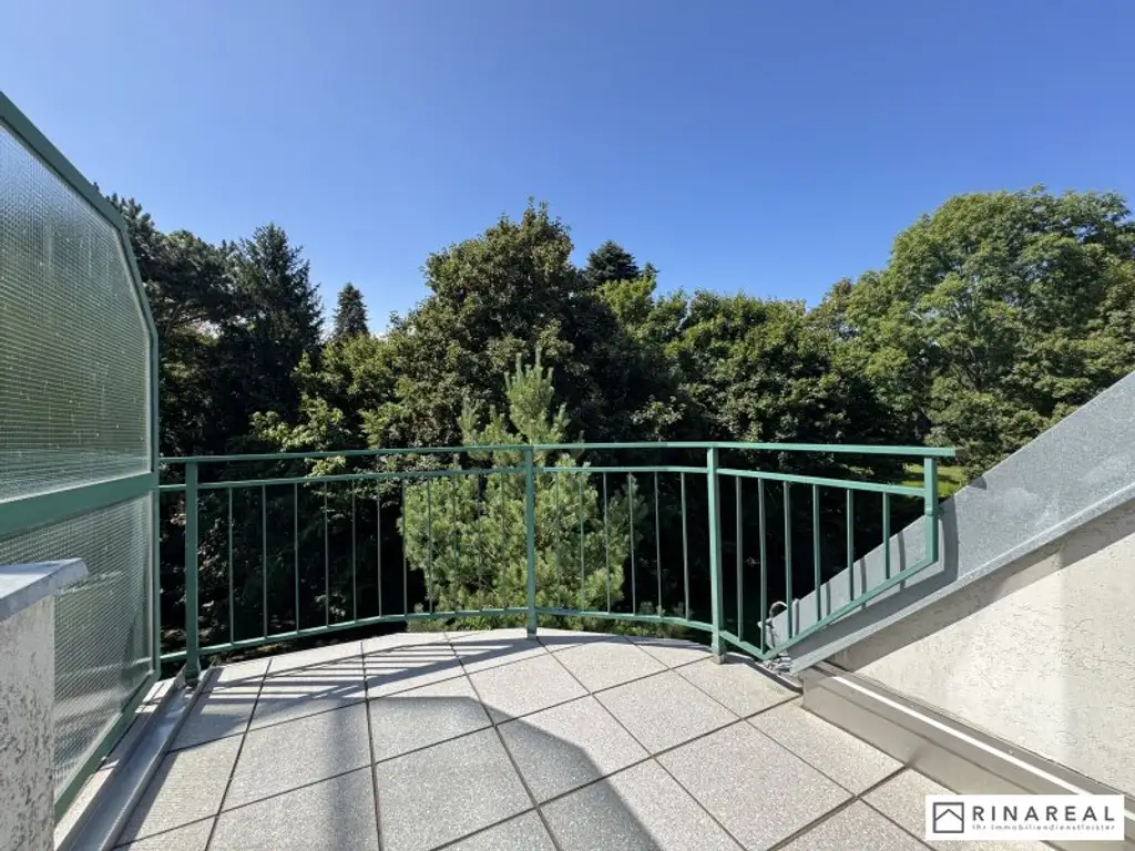 ALSZEILE | Schöne 2 Zimmer DG-Terrassenwohnung mit Grünblick | ca. 62 m² Wohnfläche | zzgl. Tiefgaragenstellplatz