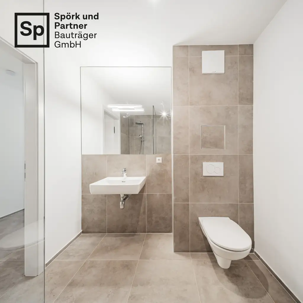 BESTLAGE ALTE DONAU – 
Gartenwohnung mit Terrasse – 
1 Minute zur Alten Donau