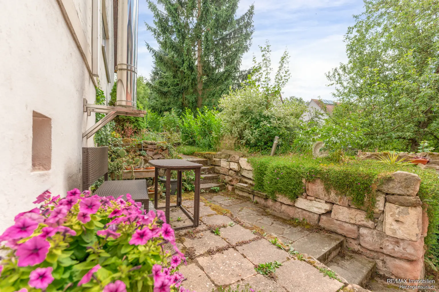 Weg zum Garten