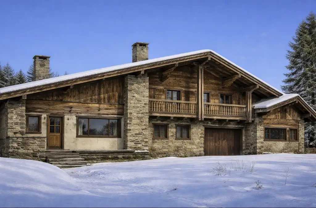 Großzügiges Almhaus mit vielen Ausbaumöglichkeiten