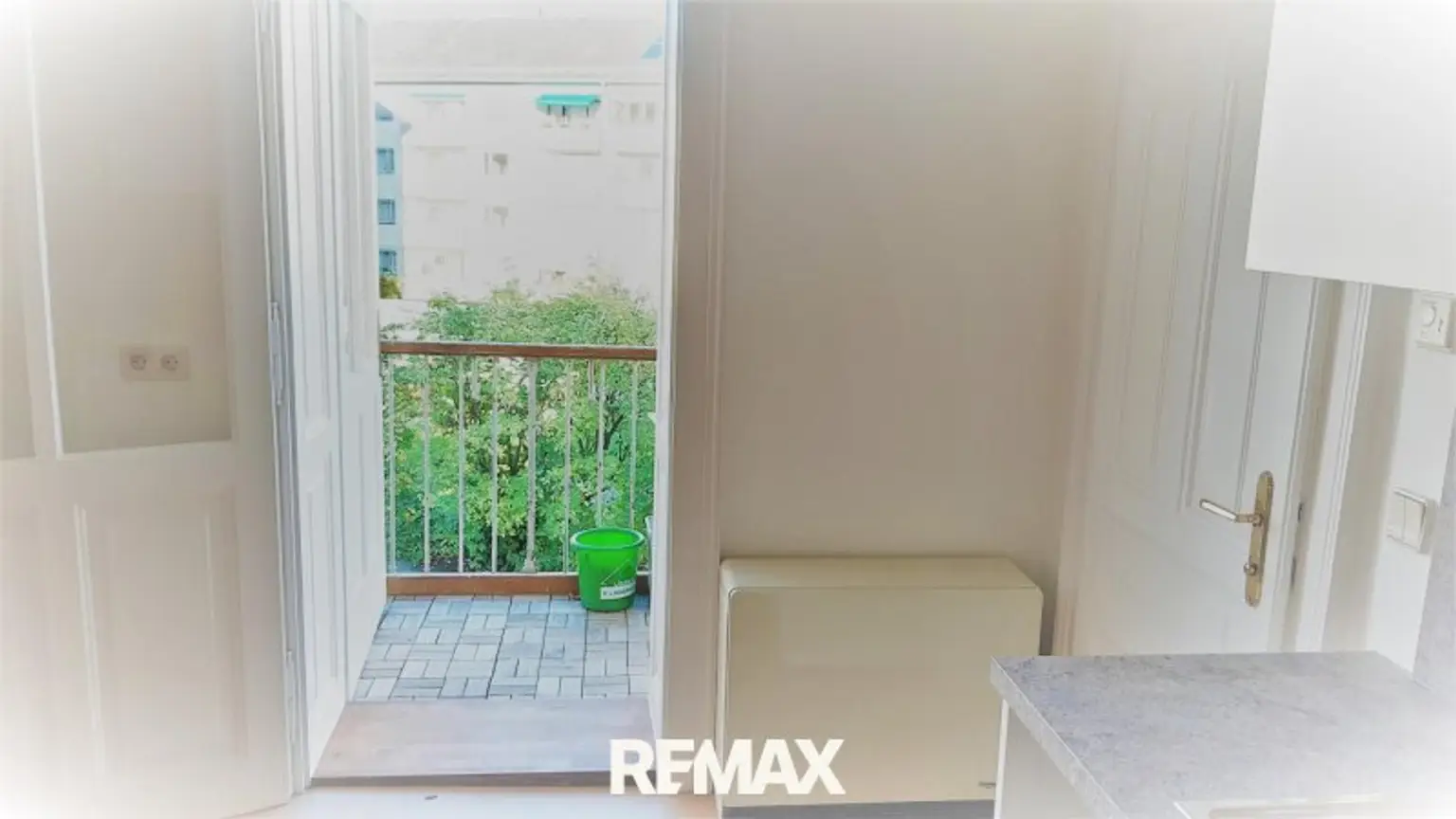 Ausgang Balkon