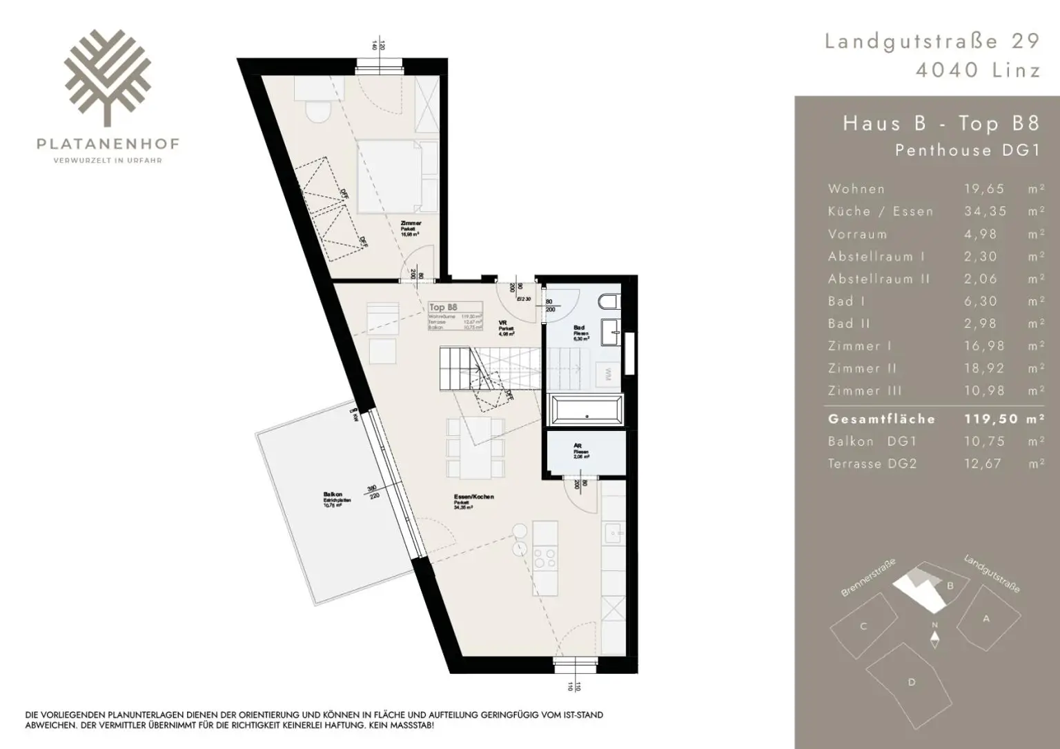 Neubau am Auberg: 5-Zimmer-Penthouse zum Erstbezug