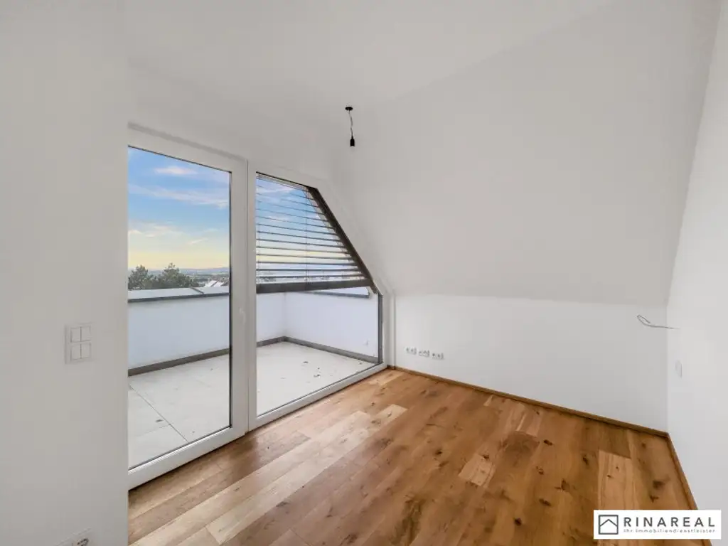 Wunderschöne, moderne & lichtdurchflutete Doppelhaushälfte zur Miete | 5 Zimmer - 140 m² | St. Georgen, Eisenstadt | AHORNGASSE