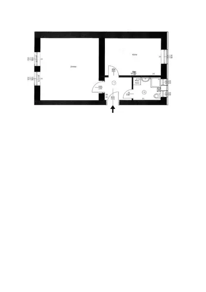 1-Zimmer Nähe Josefskirche!