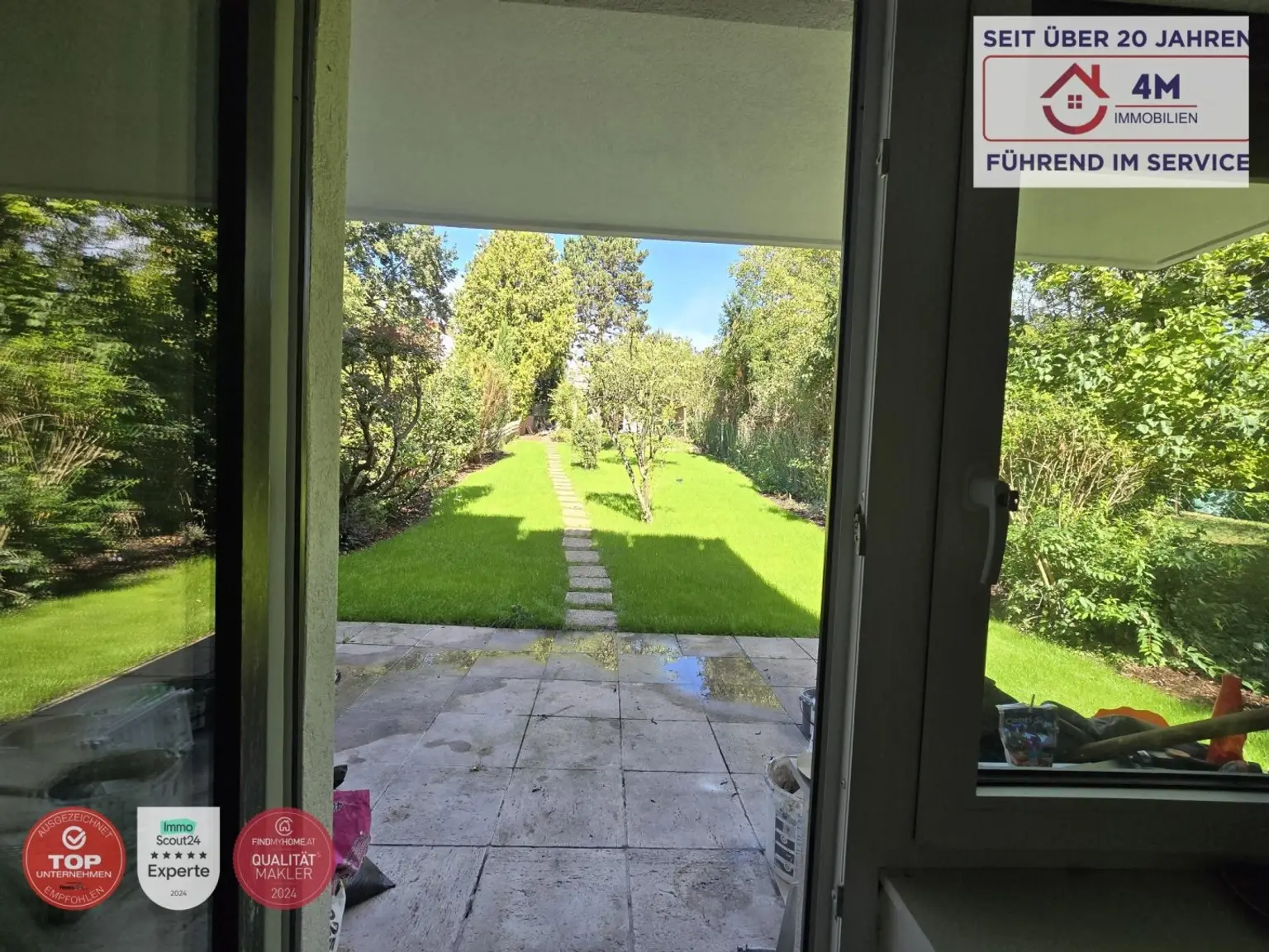 127m² Wohnung mit 320m² eigene Garten am Wilheminenberg