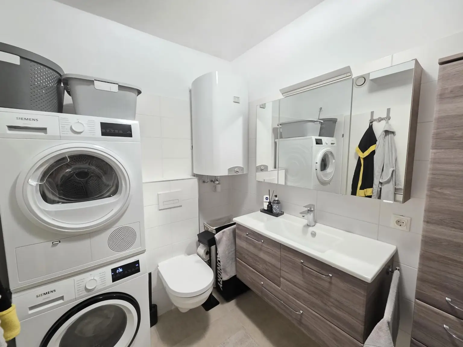 Badezimmer mit WC