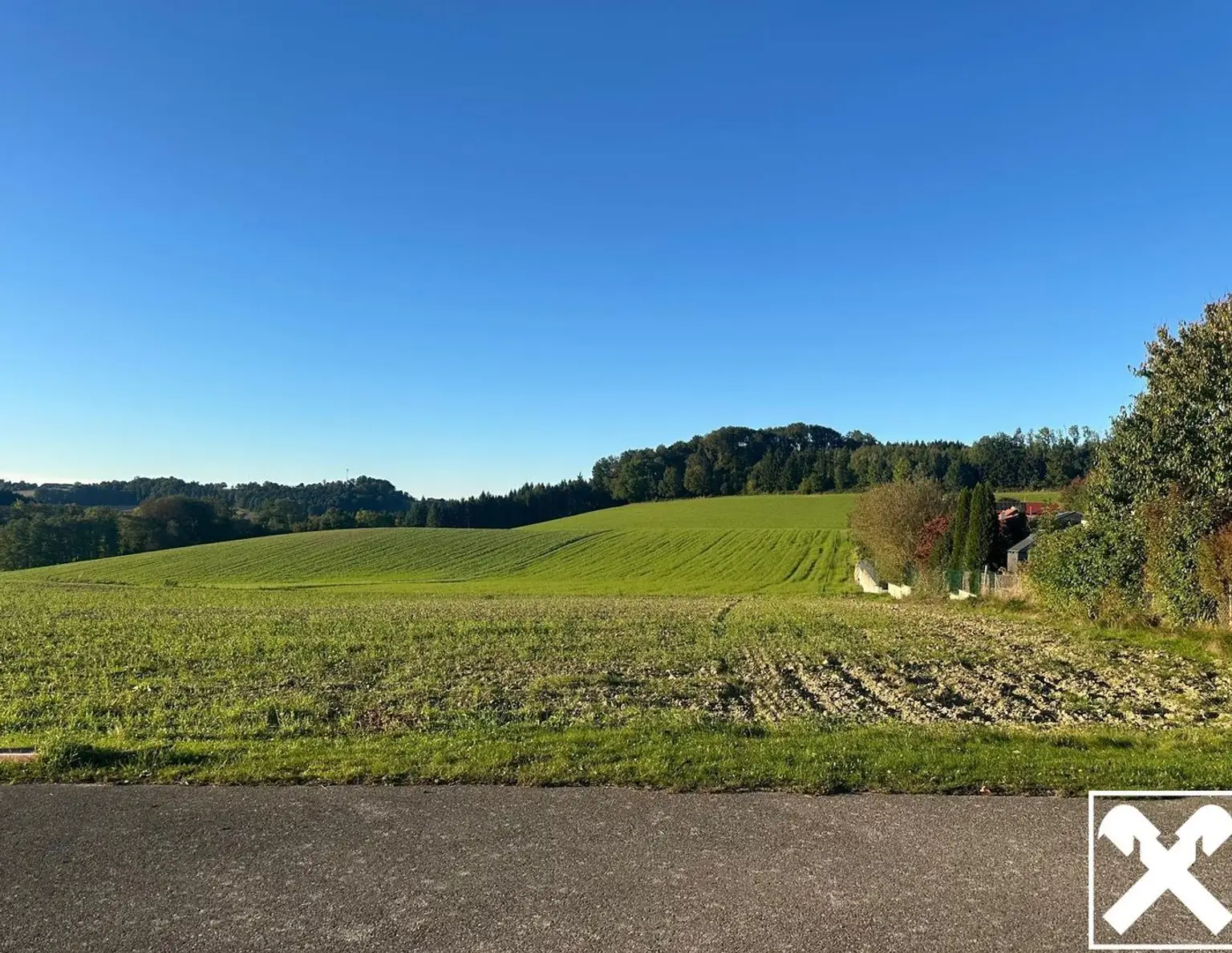 Baugrund in Naturlage mit Fernblick