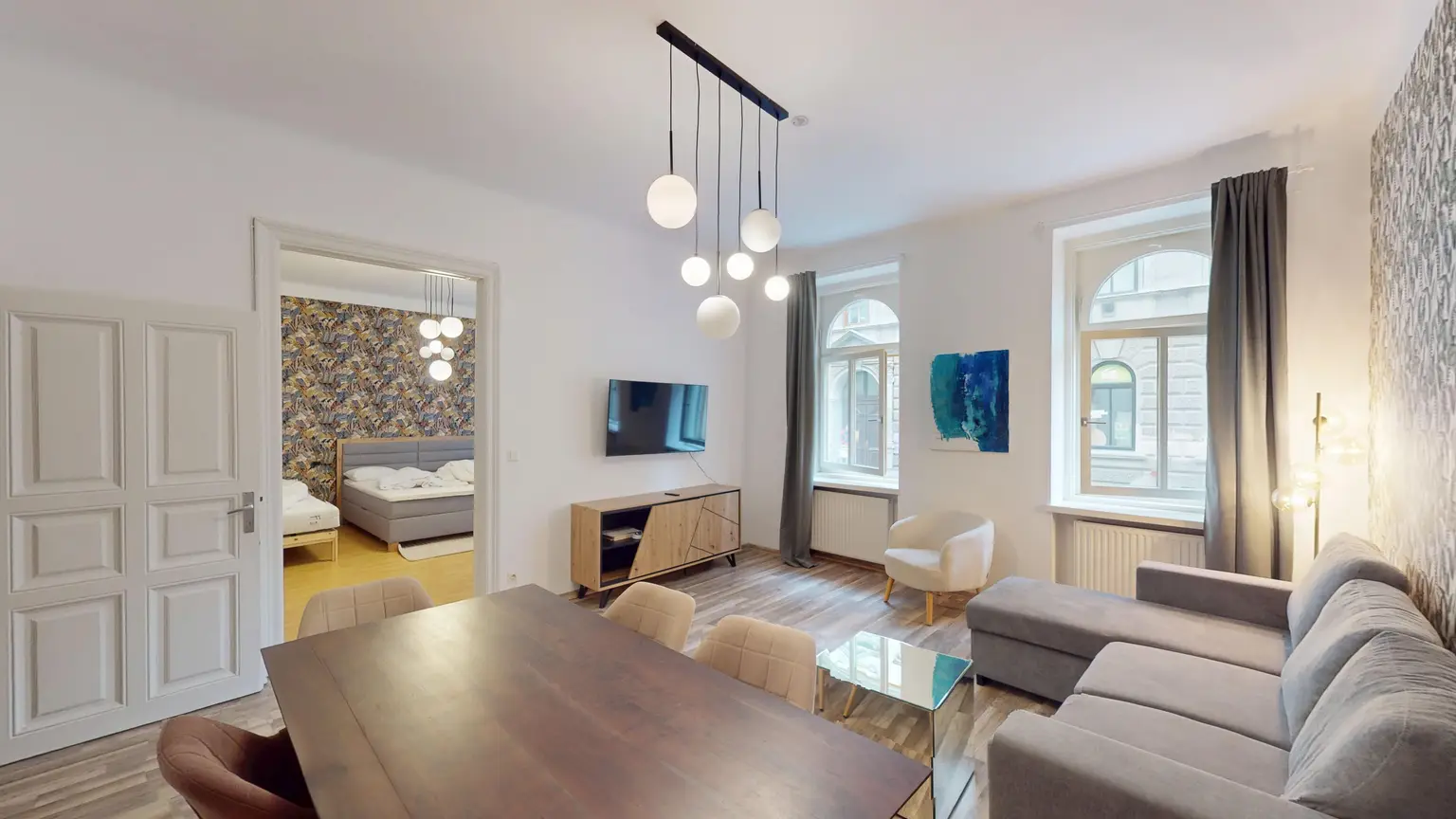 Nähe U4 I 2 Zimmer I Komplett möbliert