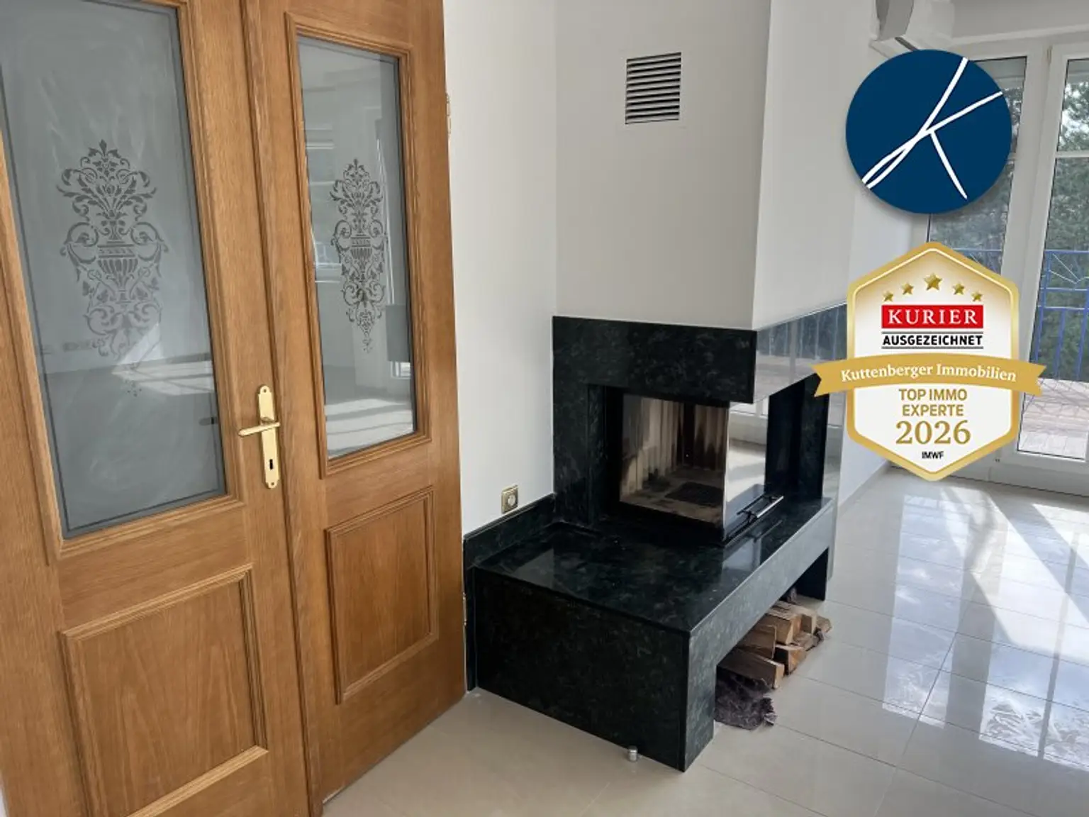 Kamin - Klima - Terrasse