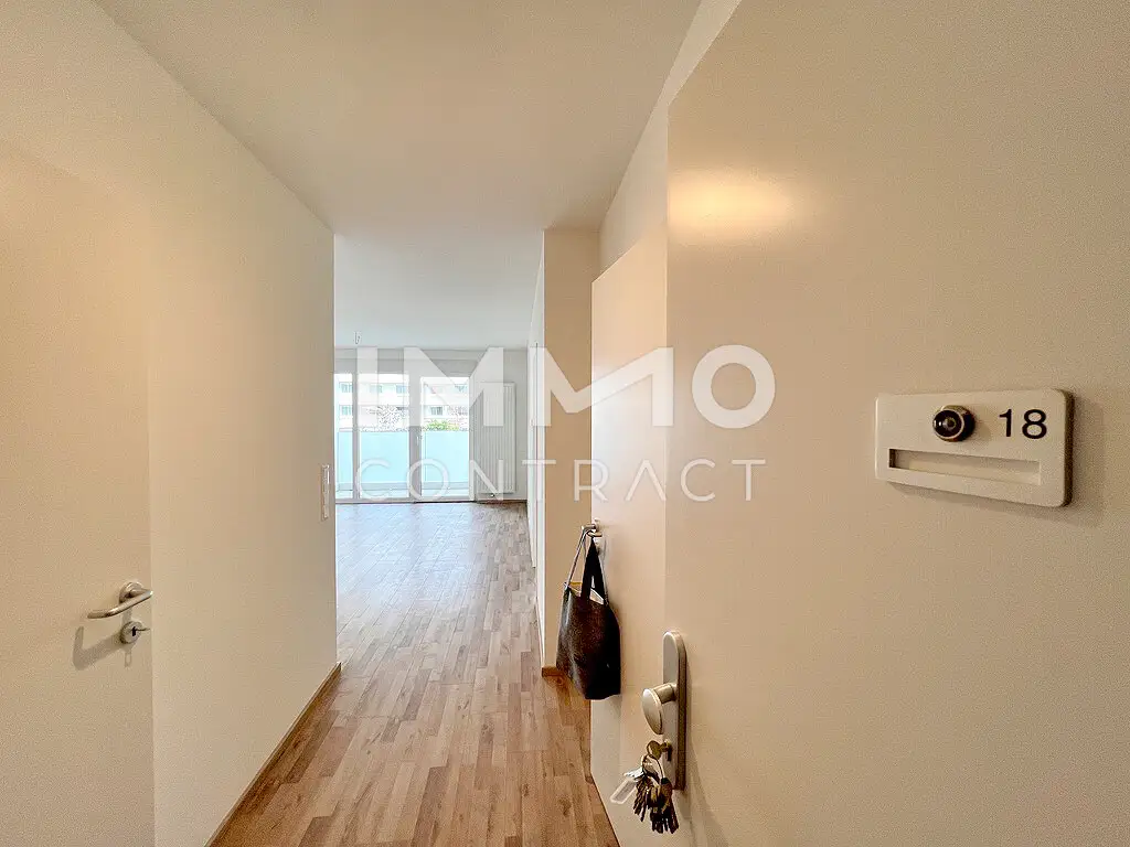 50,15qm geförderte 2ZI- Balkon-Wohnung