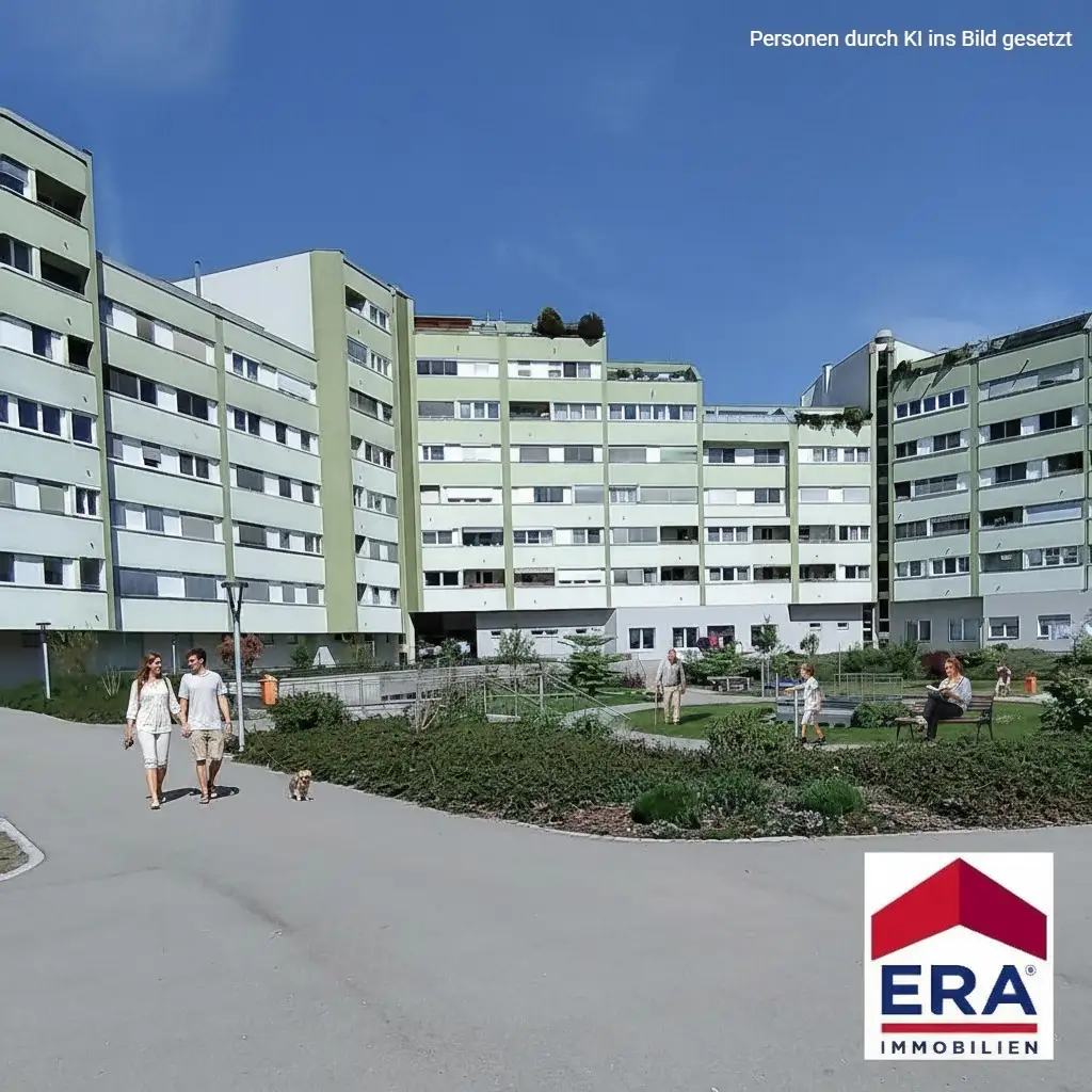Moderne 2-Zi-Wohnung mit Loggia & Garage in Linz, vollrenoviert, Top Lage!