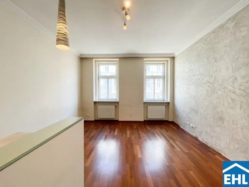 Nähe U4 Pilgramgasse: 2 Zimmerwohnung in schön saniertem Altbau