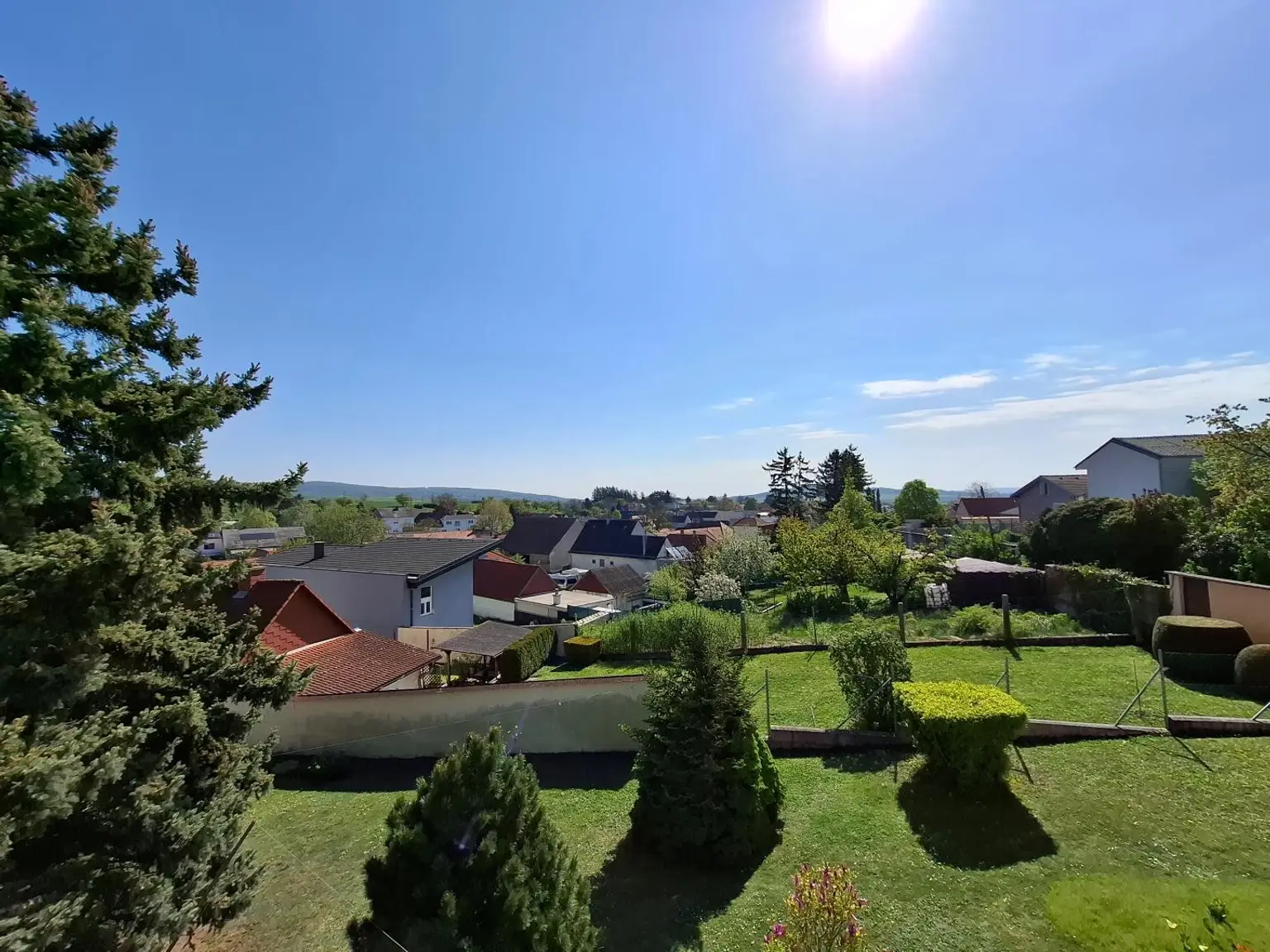 Fernblick von der Terrasse