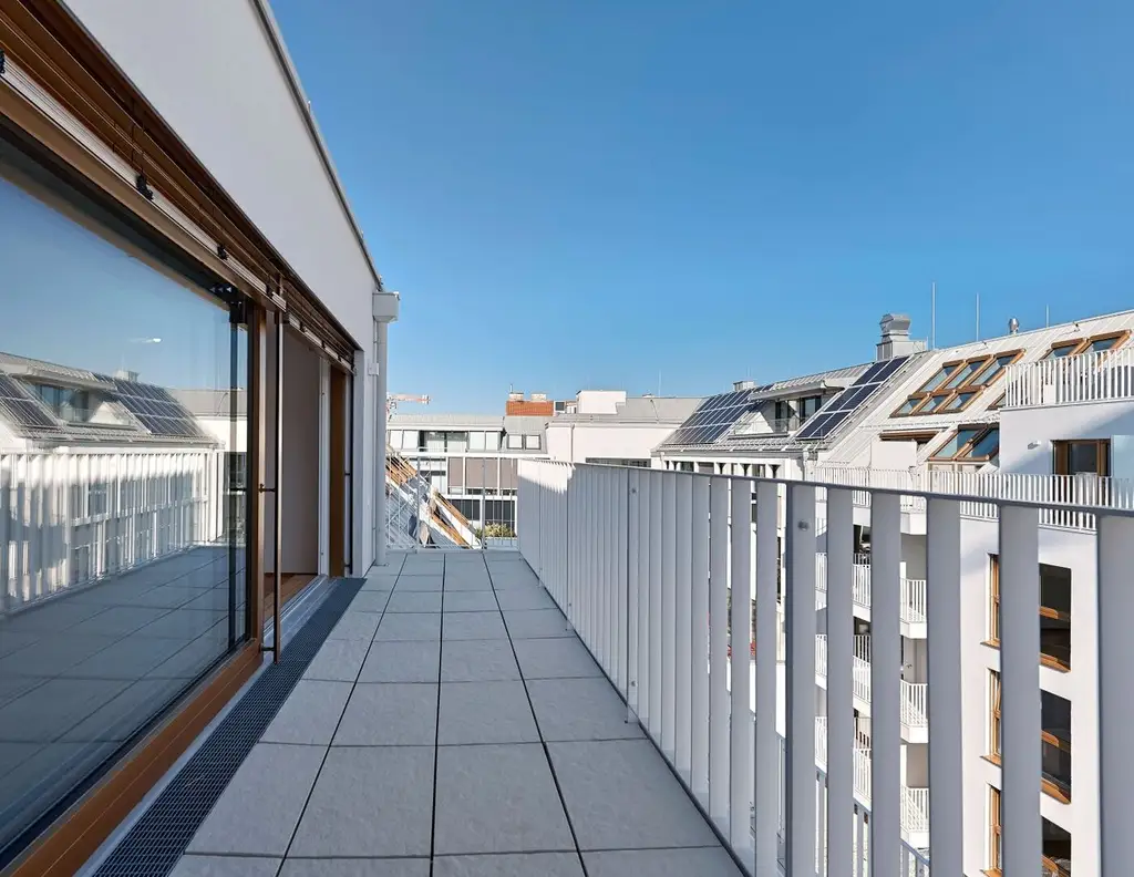 THE TEMPTATION - Vorsorgewohnung - 2.DG - 2 ZI - 50m² Wohnzimmer - Westterrasse