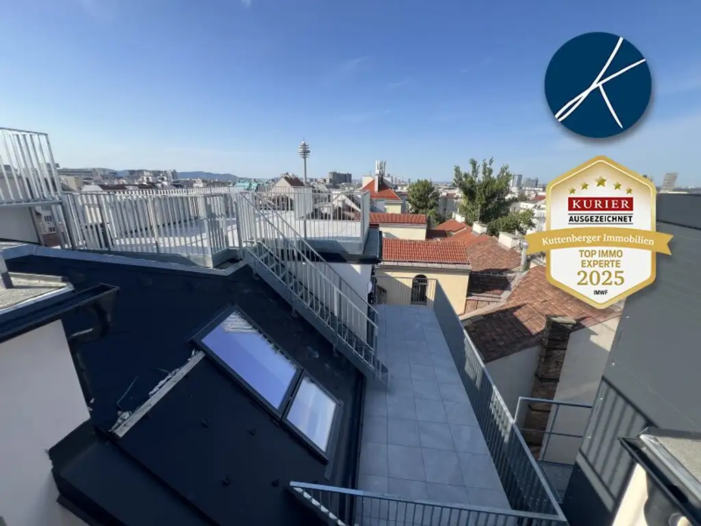 *Superprojekt: ''Über den Baumwipfeln" 11 NEUBAU-MIET-WOHNUNGEN MIT BALKONEN + SPEKTAKULÄREN PANORAMA-DACHTERRASSEN