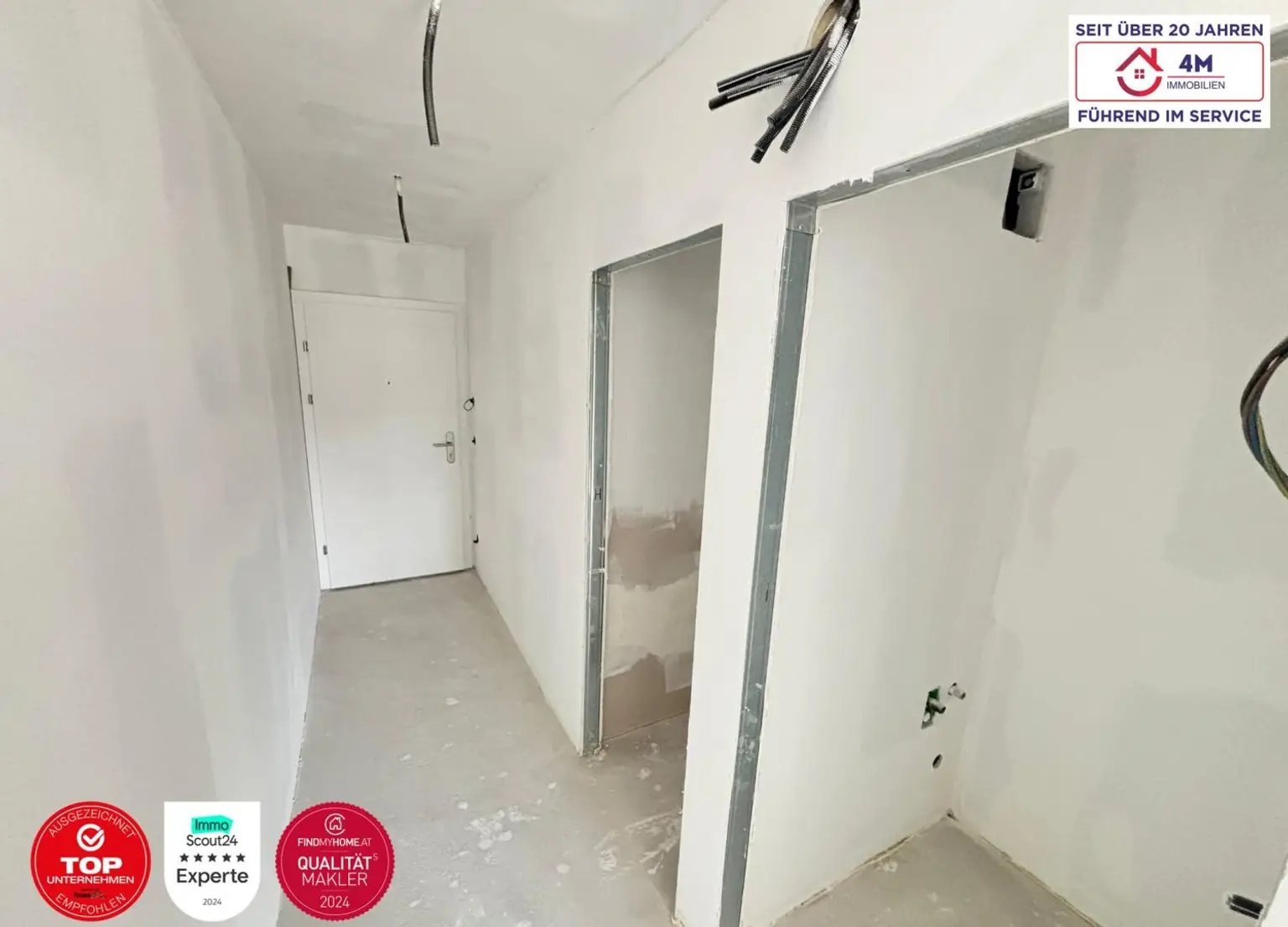 Top-Erstbezug im Neubau! Perfekt geschnittene 2-Zimmer-Wohnung mit 54,40 m² im 4. Liftstock