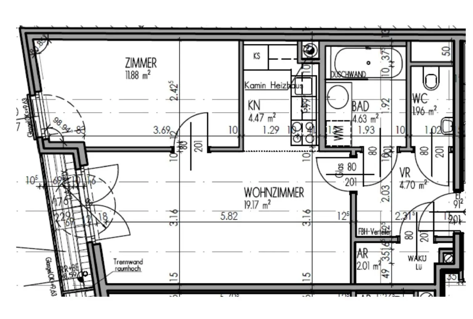 Moderne 2-Zimmer Wohnung mit hochwertiger Ausstattung