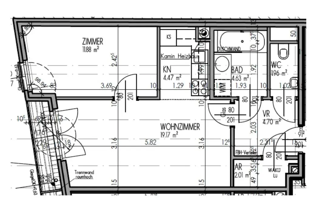 Moderne 2-Zimmer Wohnung mit hochwertiger Ausstattung