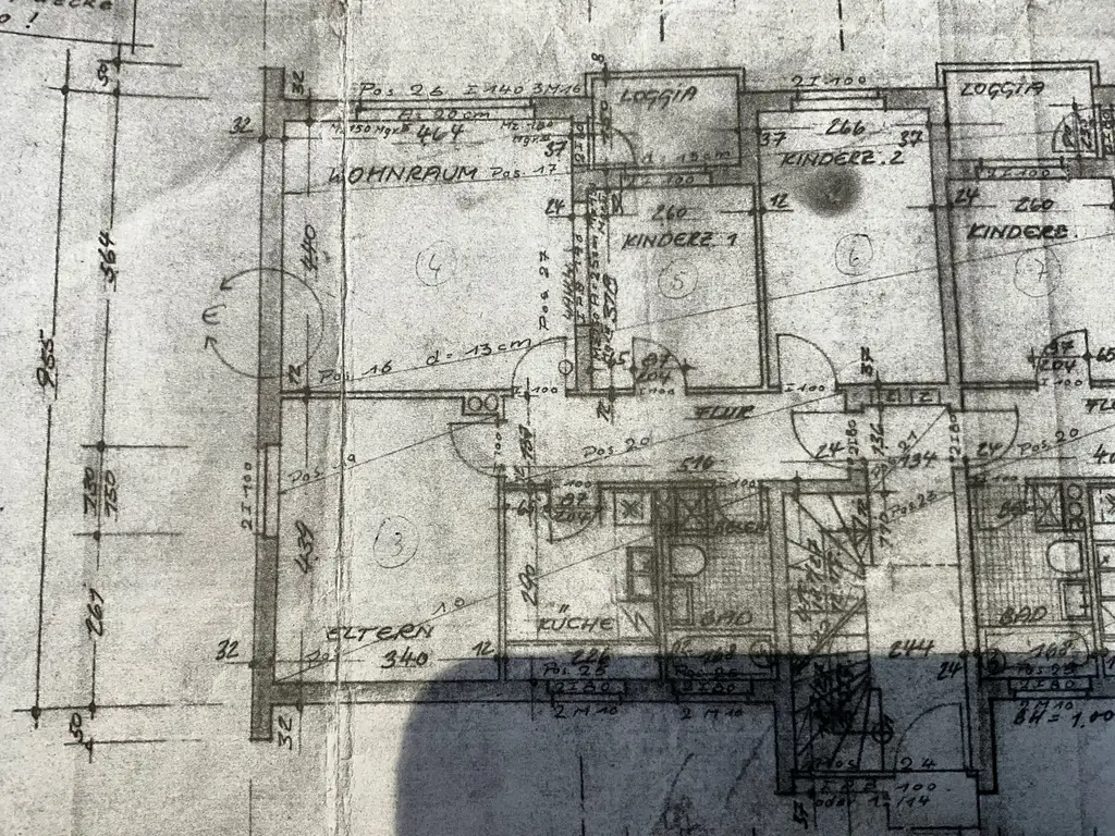 Zentrale 3 Zimmer Erdgeschosswohnung in Stelle