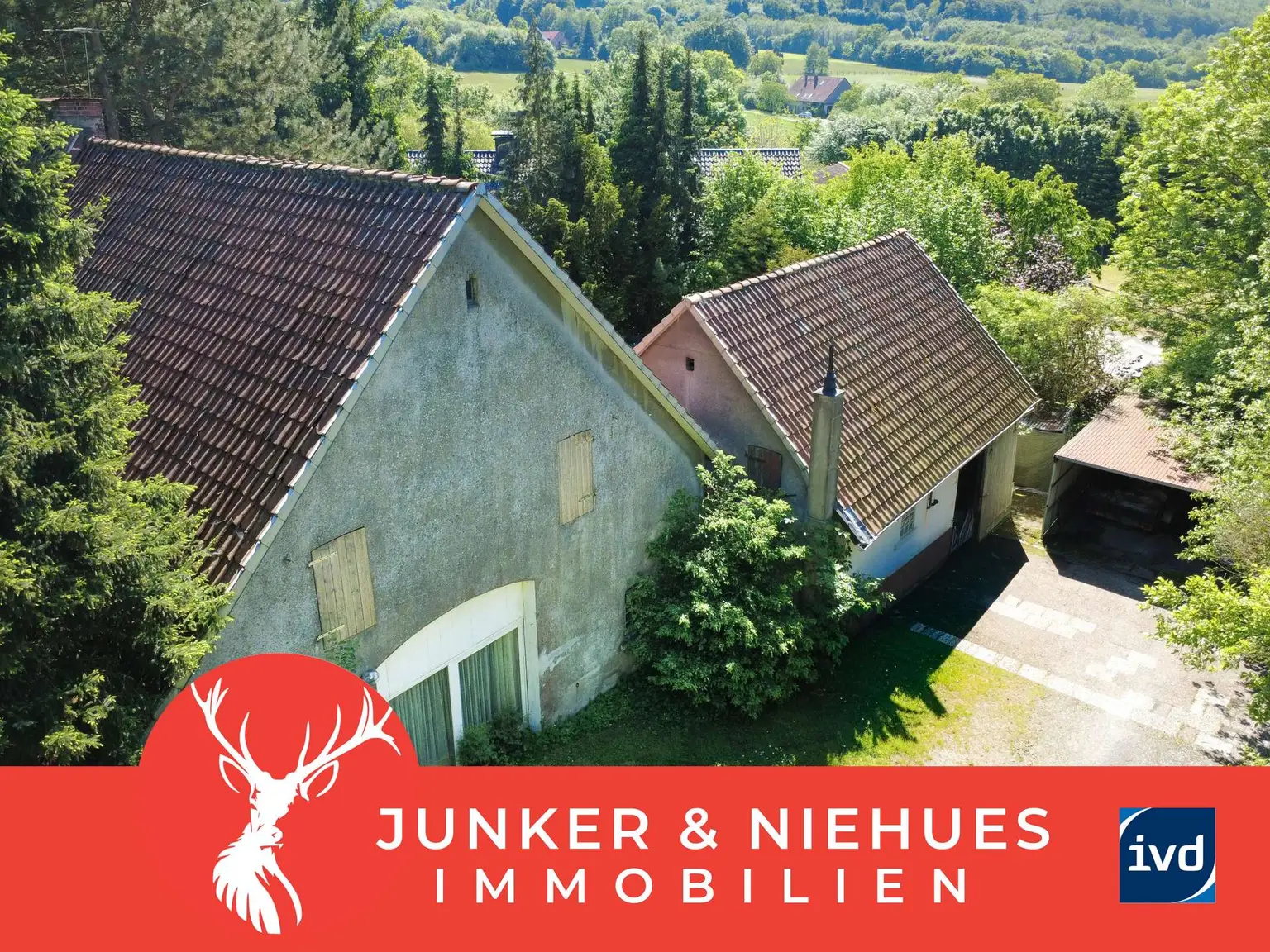 Einfamilienhaus mit großem Grundstück in Halle (Westf.) – idyllisch und ruhig gelegen