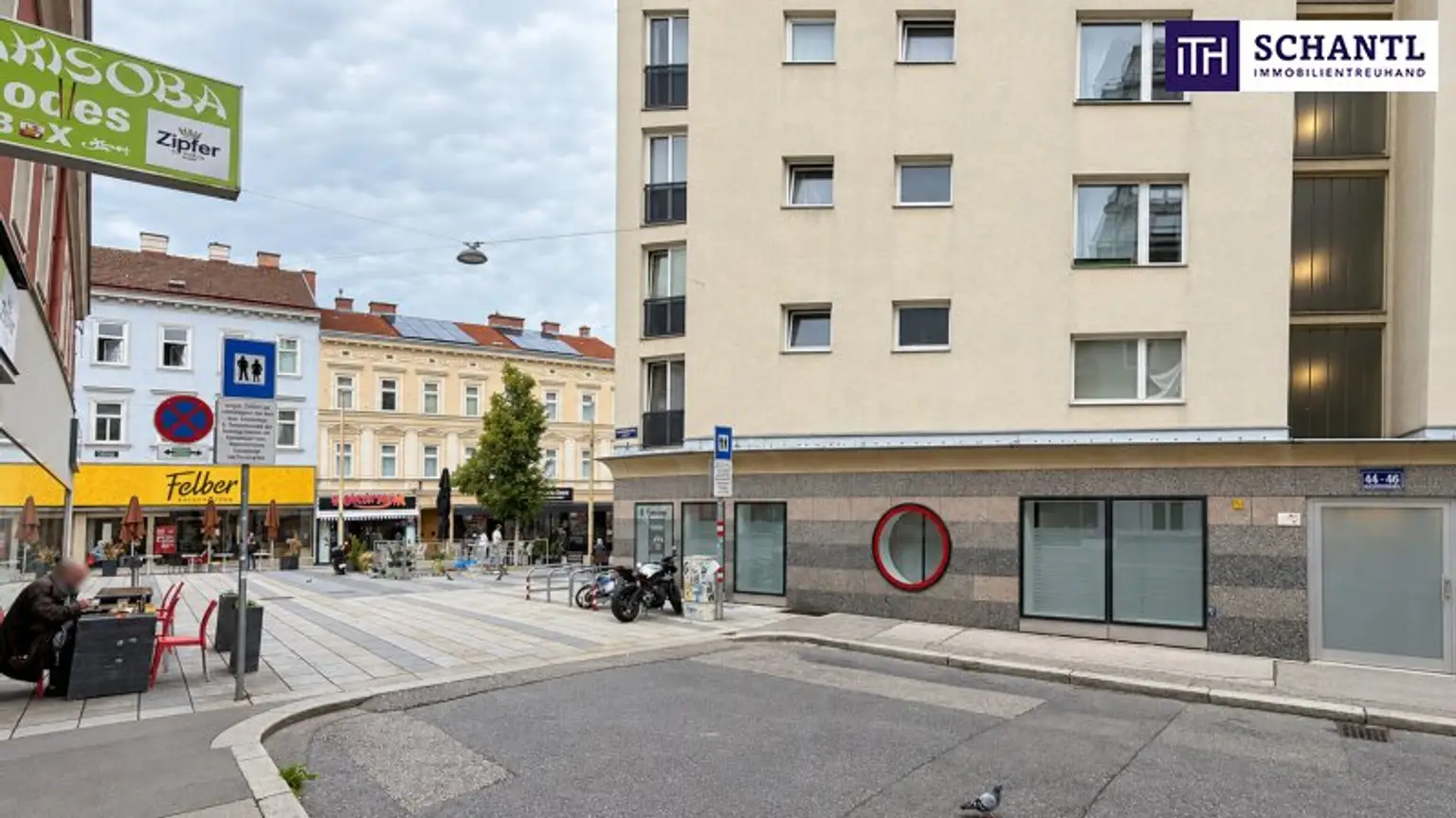 Meidlinger Hauptstraße, Hauptfassade Haus